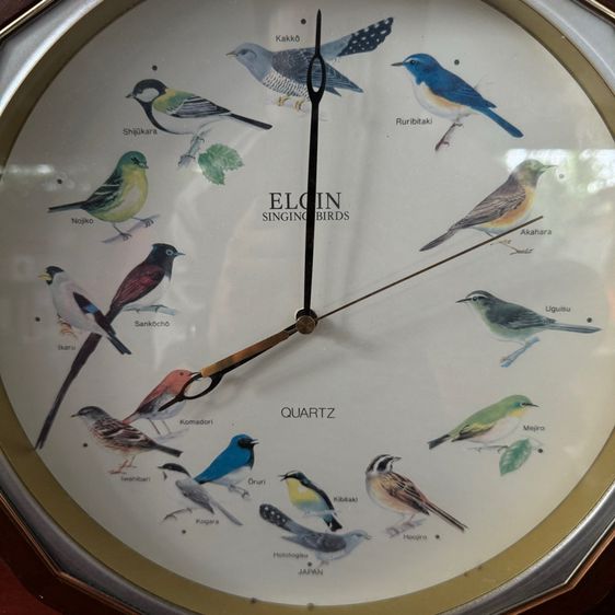 นาฬิกานกELGIN SING BIRDS รูปที่ 3