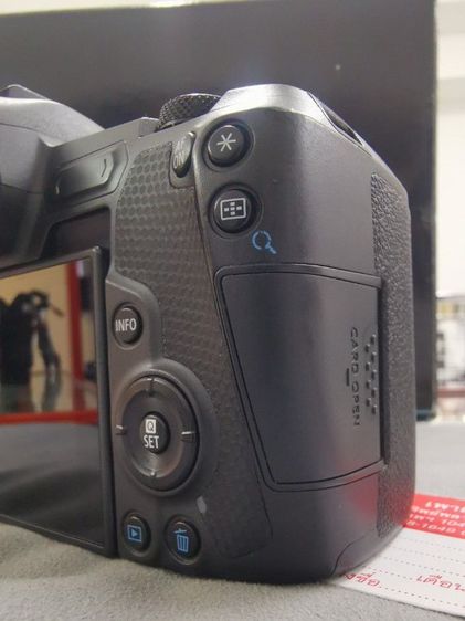 BODY Canon EOS R
 สภาพใหม่ 85
 การใช้งานสมบูรณ์เต็มระบบ
 ชัตเตอร์ 53XXX
 อุปกรณ์ เครื่องชาร์จ แบต สาย
 อดีตประกันร้าน รูปที่ 4