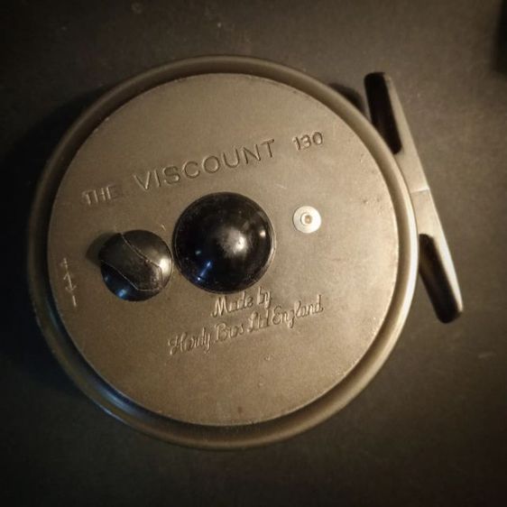 VINTAGE  AUTHENTIC 
THE  VISCOUNT  130  TROUT  FLY  REEL 
BY  HARDY  BROS  LTD 