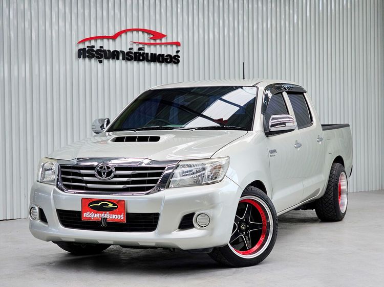 Toyota Hilux Vigo 2012 2.5 E Pickup ดีเซล ไม่ติดแก๊ส เกียร์ธรรมดา เทา