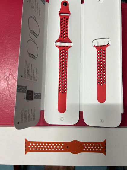 ขาย สาย Apple Watch ของแท้ สีแดง มือสอง สภาพดี ในราคา 350 บาท รูปที่ 3
