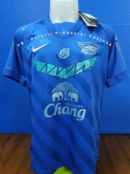 ชุดฟุตบอล Nike ผู้ชาย เสื้อชลบุรี 2021 สีน้ำเงิน เหย้า
