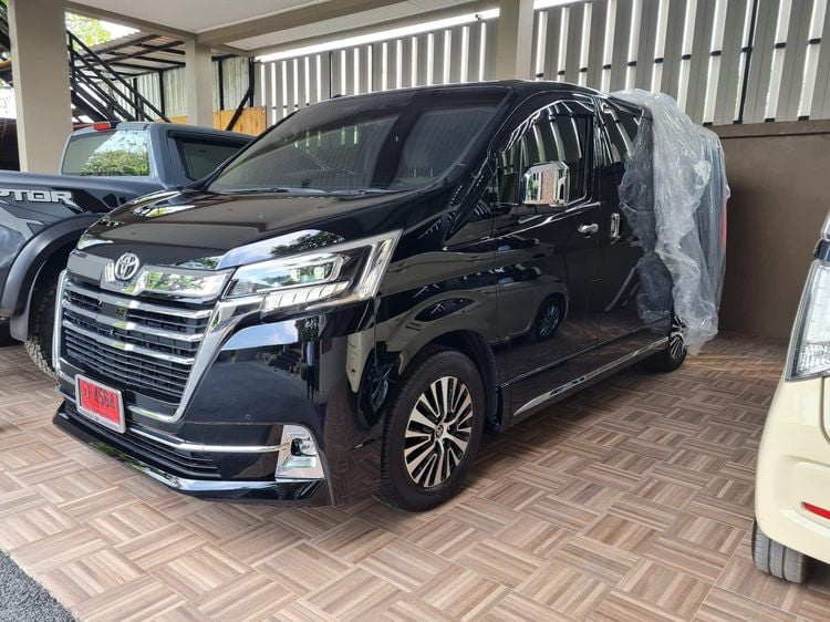 Toyota Majesty 2019 2.8 Grand Van ดีเซล ไม่ติดแก๊ส เกียร์อัตโนมัติ ดำ