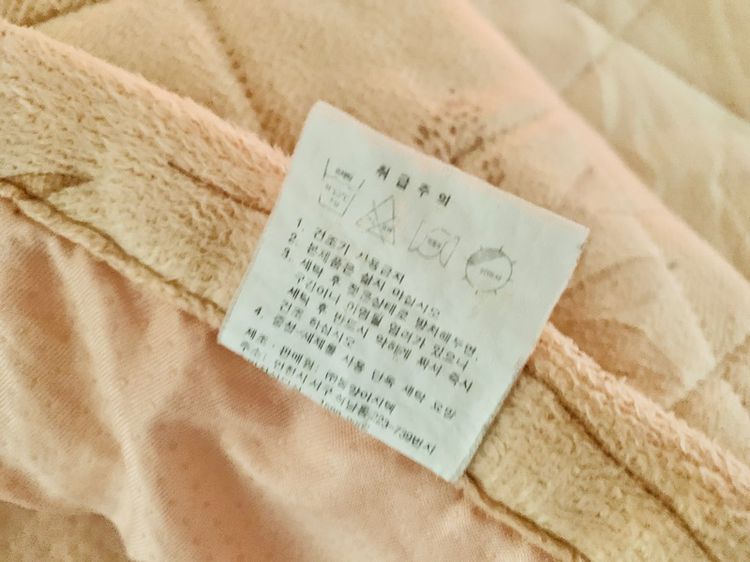 ปลอกคลุมที่นอนปิคนิค ท๊อปเปอร์ ขนาด 5ฟุต สีน้ำตาลกำมะหยี่ลายดอกวินเทจ มือสองขายตามสภาพ สินค้าญี่ปุ่น-เกาหลีแท้ รูปที่ 9