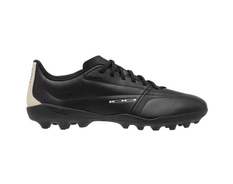 Football Boots 100 MG - Black รองเท้าฟุตบอลรุ่น 100 MG 2024 สีดำ รูปที่ 1