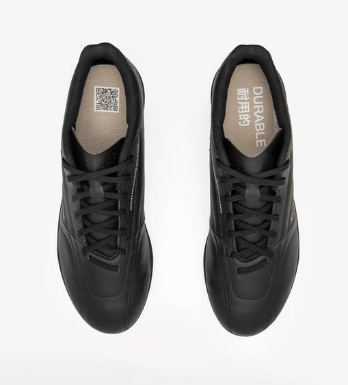 Football Boots 100 MG - Black รองเท้าฟุตบอลรุ่น 100 MG 2024 สีดำ รูปที่ 4