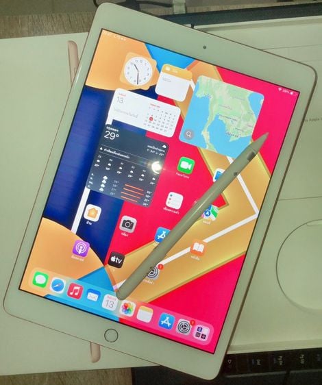 32 GB Apple iPad 10.2 Gen7 จอใหญ่ แบตอึด มีอุปกรณ์ ปากกาสารพัดประโยชน์ ใช้งานยาวๆ ตจว สั่งผ่านShopee