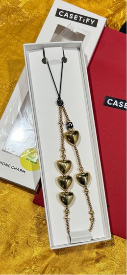 casetify Heart Phone Charm - Heart of Gold รูปที่ 4