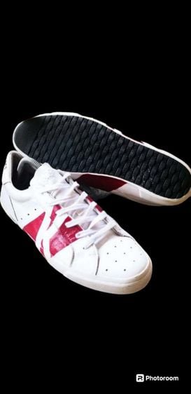อื่นๆ รองเท้าผ้าใบ หนังแท้ UK 8 | EU 42 | US 8.5 ขาว Bikkembergs size 42  ยาว 26.5 cm.