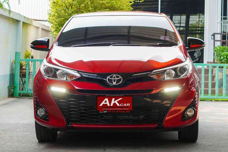 Toyota Yaris 2019 1.2 G Sedan เบนซิน เกียร์อัตโนมัติ แดง รูปที่ 2