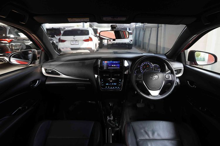 Toyota Yaris 2019 1.2 G Sedan เบนซิน เกียร์อัตโนมัติ แดง รูปที่ 4