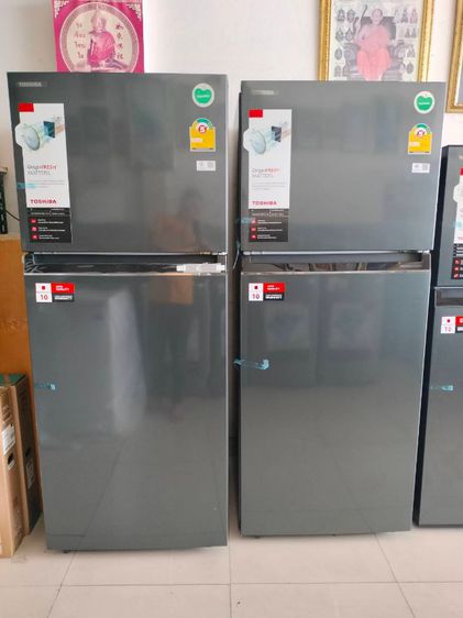 ตู้เย็น 2 ประตู toshiba ระบบ inverter 14.5 คิวเป็นสินค้าใหม่ยังไม่ผ่านการใช้งานประกันศูนย์ราคา 8990 บาท รูปที่ 3