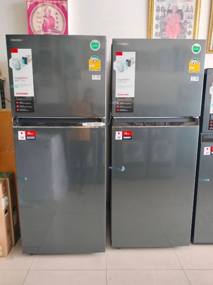 ตู้เย็น 2 ประตู toshiba ระบบ inverter 14.5 คิวเป็นสินค้าใหม่ยังไม่ผ่านการใช้งานประกันศูนย์ราคา 8990 บาท รูปที่ 4