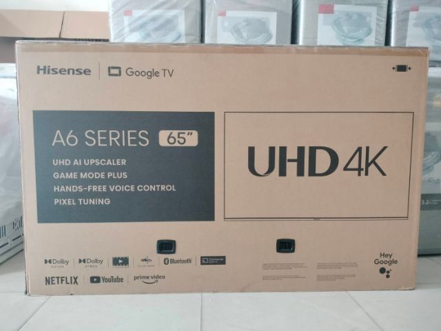 smart TV 4k 65 นิ้วไฮเซ็นสั่งงานด้วยเสียงเป็นสินค้าใหม่ยังไม่ผ่านการใช้งานประกันศูนย์ราคา 10900 บาท รูปที่ 2