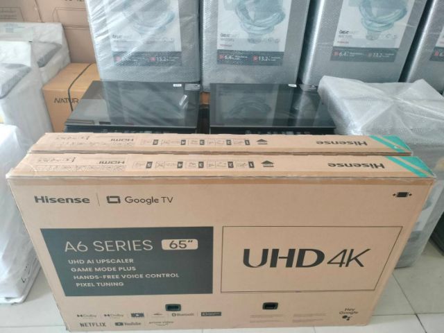 smart TV 4k 65 นิ้วไฮเซ็นสั่งงานด้วยเสียงเป็นสินค้าใหม่ยังไม่ผ่านการใช้งานประกันศูนย์ราคา 10900 บาท รูปที่ 4