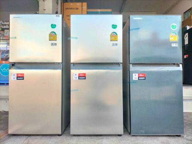ตู้เย็น 2 ประตู toshiba 6.4 คิวเป็นสินค้าใหม่ยังไม่ผ่านการใช้งานประกันศูนย์ราคา 4,990 บาท รูปที่ 2