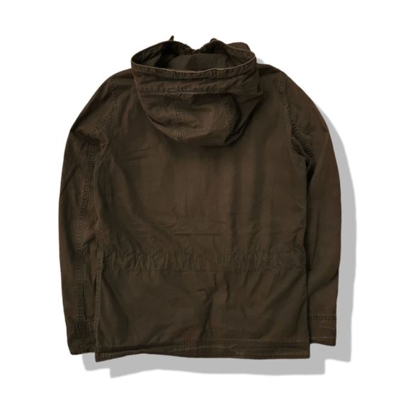 Hollister Olive Brown Military Hooded Jacket รอบอก 42” รูปที่ 10