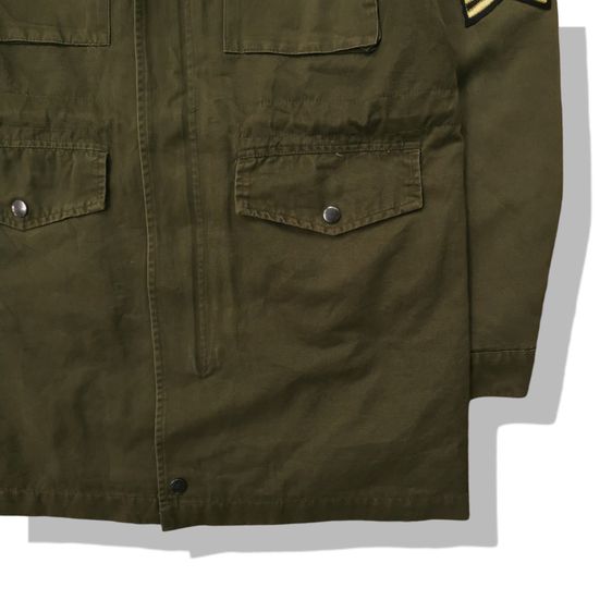 Olive Green Military Jacket รอบอก 42” รูปที่ 7