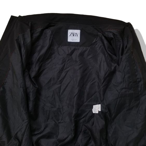 Zara Black Bomber Jacket รอบอก 42” รูปที่ 2