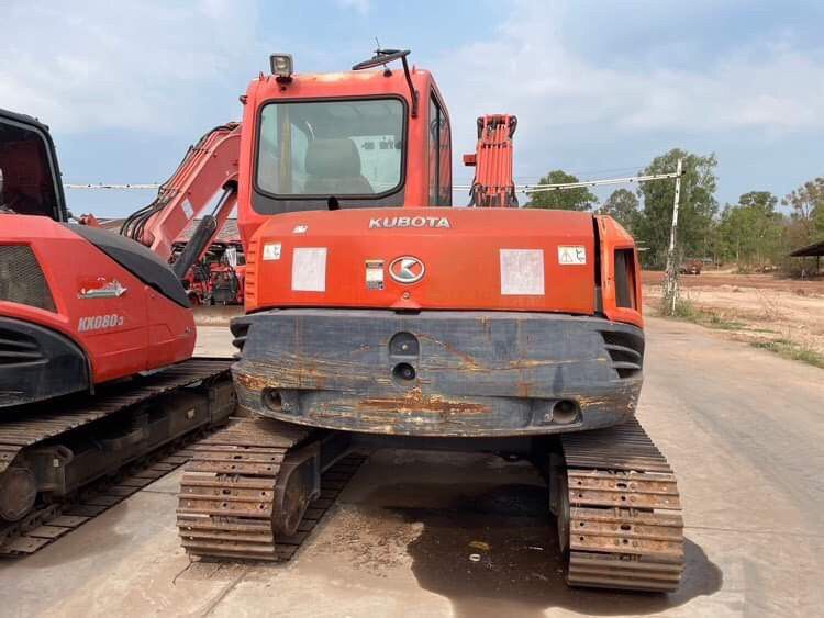 รุ่นใหญ่ ยาว รถขุด 8 ตัน ติดแอร์ รุ่น KX080-3ตู้แอร์  ชั่วโมงน้อย ขายราคาสด 620,000 บาท สนใจโทรสอบถามหรือมาดูที่ร้านเราได้จ้า รูปที่ 12