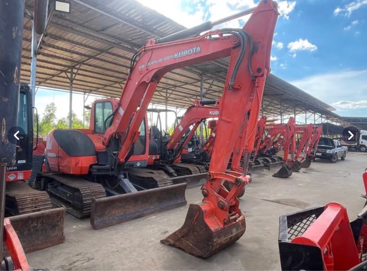 รุ่นใหญ่ ยาว รถขุด 8 ตัน ติดแอร์ รุ่น KX080-3ตู้แอร์  ชั่วโมงน้อย ขายราคาสด 620,000 บาท สนใจโทรสอบถามหรือมาดูที่ร้านเราได้จ้า รูปที่ 14