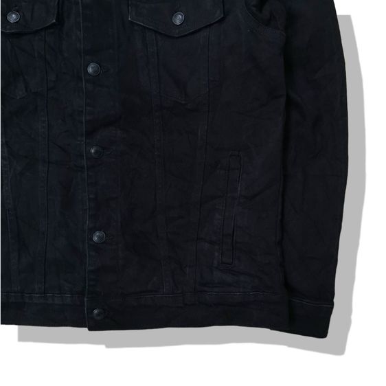 Zara Black Denim Jacket รอบอก 42” รูปที่ 5