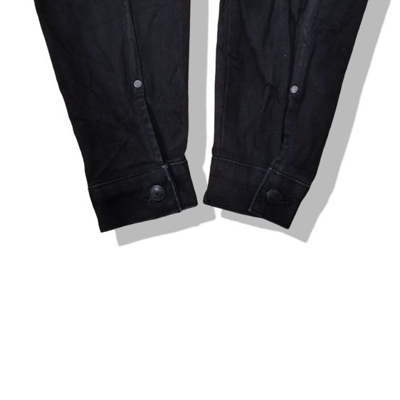Zara Black Denim Jacket รอบอก 42” รูปที่ 3