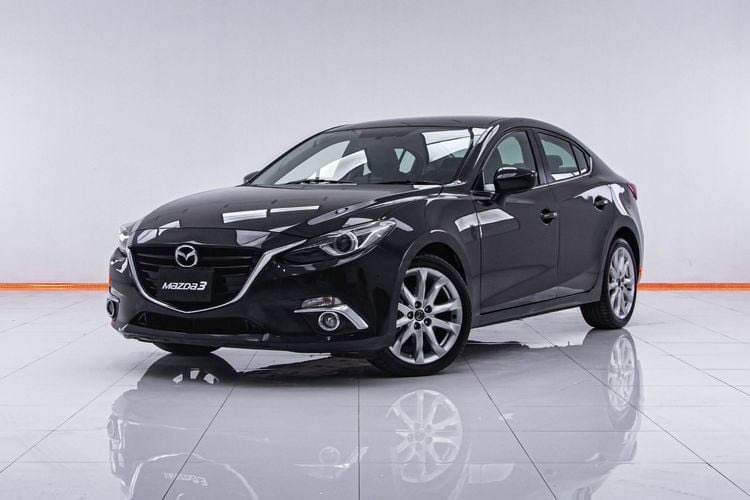 Mazda Mazda3 2014 2.0 S Sedan เบนซิน ไม่ติดแก๊ส เกียร์อัตโนมัติ ดำ รูปที่ 4