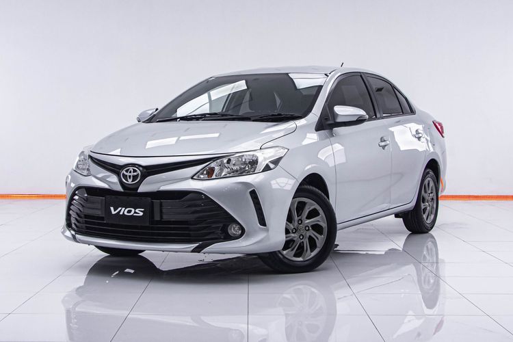 Toyota Vios 2018 1.5 E Sedan เบนซิน ไม่ติดแก๊ส เกียร์อัตโนมัติ เทา รูปที่ 4