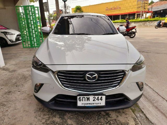 Mazda CX-3 2017 2.0 S Utility-car เบนซิน ไม่ติดแก๊ส เกียร์อัตโนมัติ ขาว