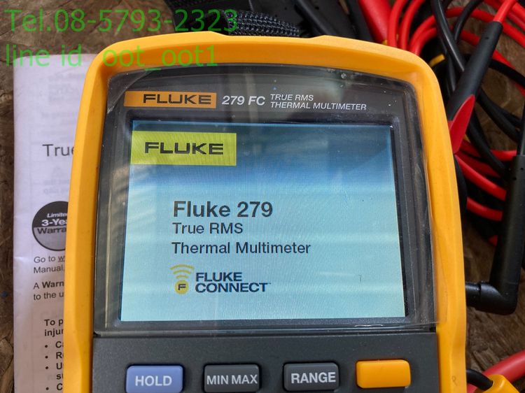 Fluke 279 FC ดิจิตอลมัลติมิเตอร์ที่ถ่ายภาพความร้อนได้  รูปที่ 2