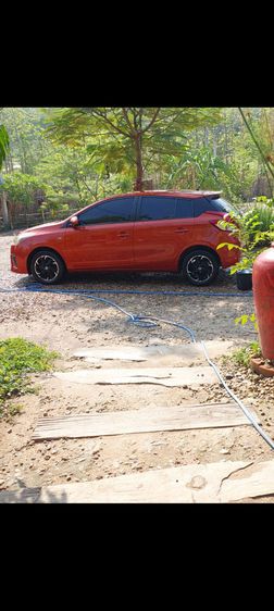 Toyota Yaris 2014 1.2 G Sedan เบนซิน ไม่ติดแก๊ส เกียร์อัตโนมัติ ส้ม รูปที่ 2