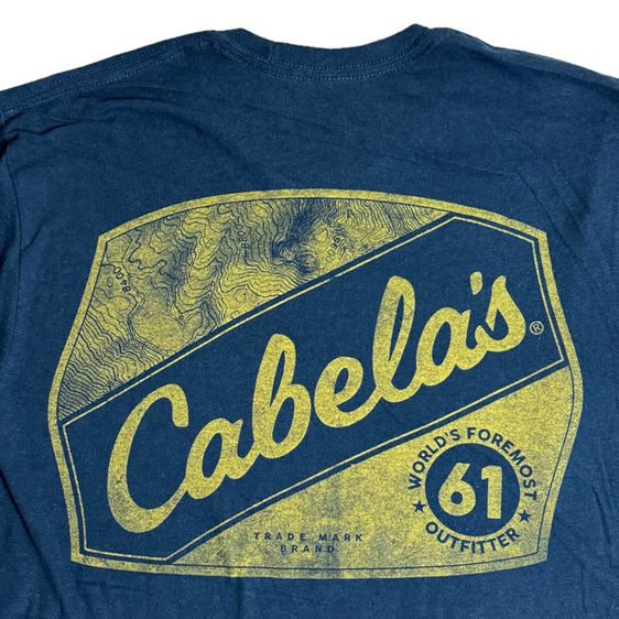 เสื้อยืด Cabela’s​ ผ้านิ่ม Size M รูปที่ 2