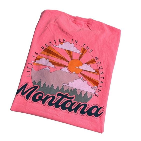 เสื้อยืด Montana ลายดี สภาพใหม่มาก Size XL​ รูปที่ 1