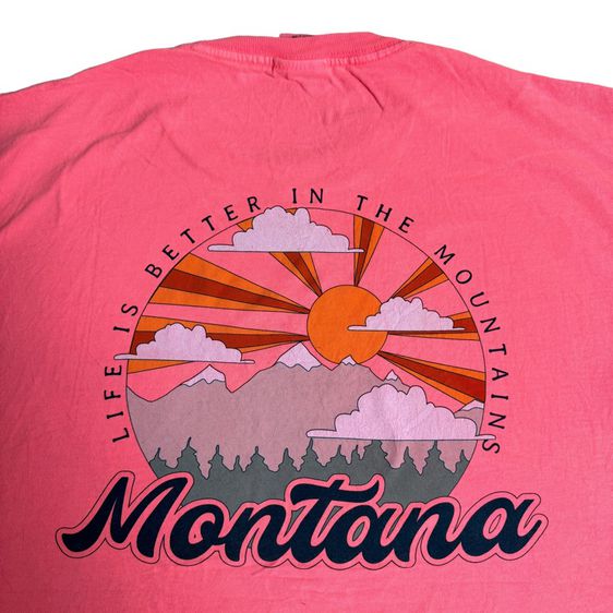เสื้อยืด Montana ลายดี สภาพใหม่มาก Size XL​ รูปที่ 2