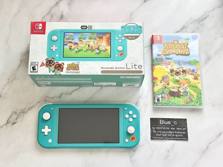 เครื่องเกมส์นินเทนโด เชื่อมต่อไร้สายได้ Nintendo Switch Animal Crossing Edition เครื่องศูนย์ สภาพสวย ประกันยาวๆๆๆ