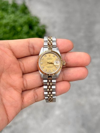 Rolex Oyster Perpetual Datejust 2tone 18K Automatic Lady Size รูปที่ 1