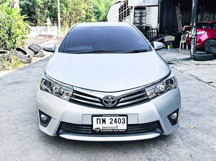 Toyota Altis 2014 1.8 V Sedan เบนซิน ไม่ติดแก๊ส เกียร์อัตโนมัติ เทา รูปที่ 2