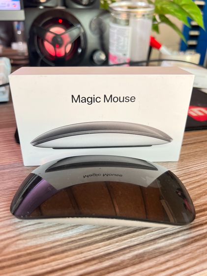 ขาย Apple Magic Mouse - พื้นผิว multi-touch สีดำ  รูปที่ 1