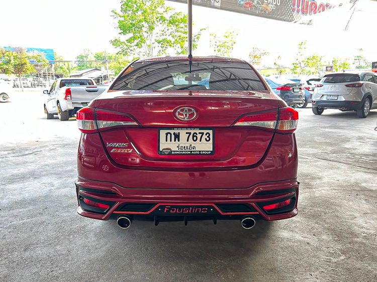 Toyota Yaris ATIV 2019 1.2 J Sedan เบนซิน ไม่ติดแก๊ส เกียร์อัตโนมัติ แดง รูปที่ 4