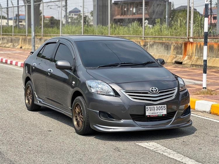 Toyota Vios 2012 1.5 J Sedan เบนซิน ไม่ติดแก๊ส เกียร์อัตโนมัติ เทา