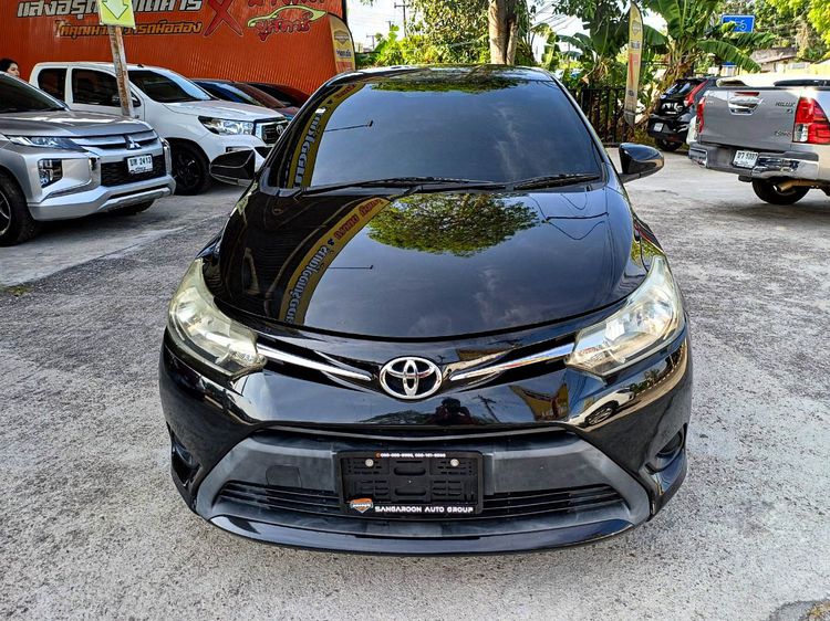 Toyota Vios 2016 1.5 J Sedan เบนซิน ไม่ติดแก๊ส เกียร์อัตโนมัติ ดำ รูปที่ 2