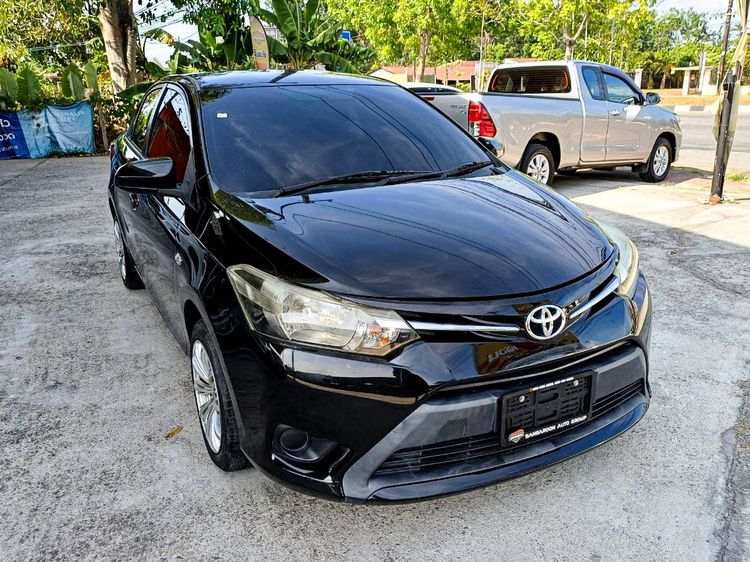 Toyota Vios 2016 1.5 J Sedan เบนซิน ไม่ติดแก๊ส เกียร์อัตโนมัติ ดำ รูปที่ 3