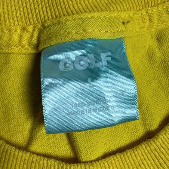 เสื้อยืด GOLF WANG Streetwear ลายดี สภาพ​ใหม่​ Size L  รูปที่ 6