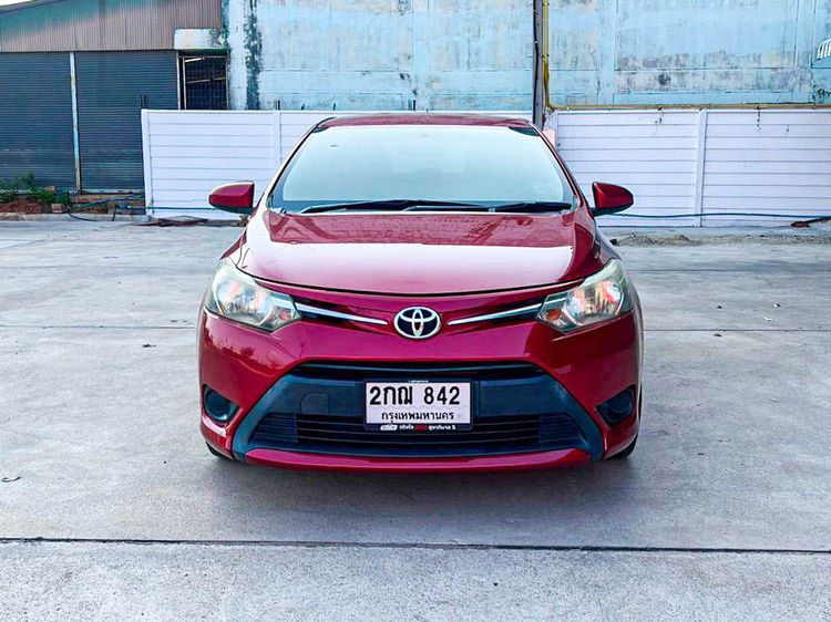Toyota Vios 2013 1.5 J Sedan เบนซิน ไม่ติดแก๊ส เกียร์อัตโนมัติ แดง รูปที่ 2