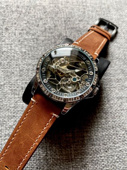 Automatic Skeleton Luxury Watch รูปที่ 6