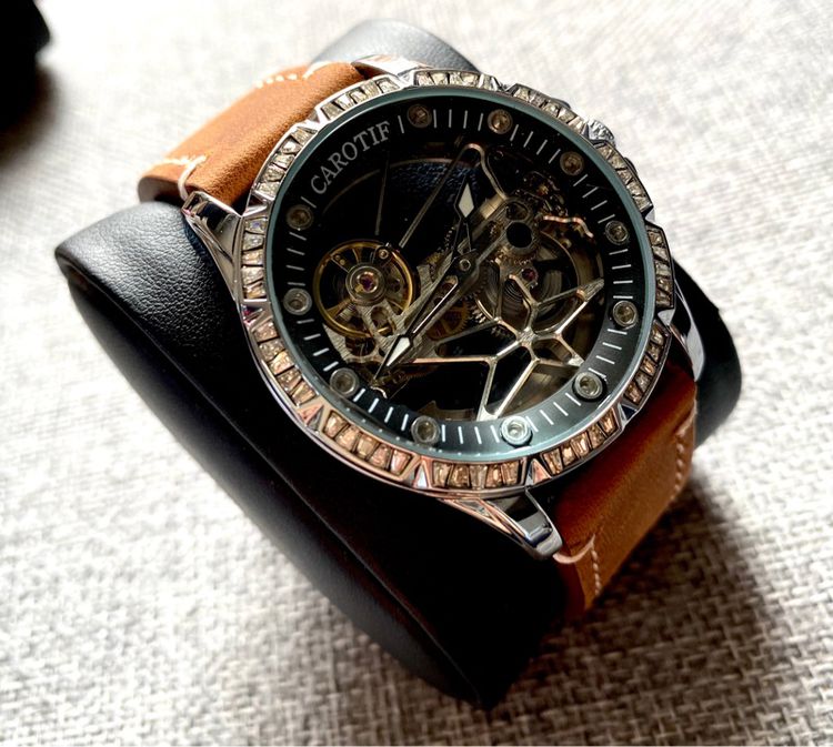 Automatic Skeleton Luxury Watch รูปที่ 10