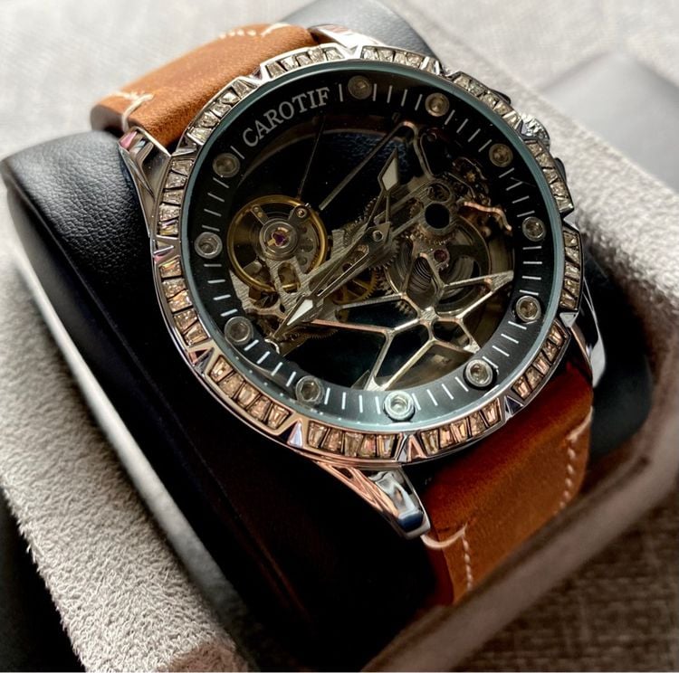 Automatic Skeleton Luxury Watch รูปที่ 1