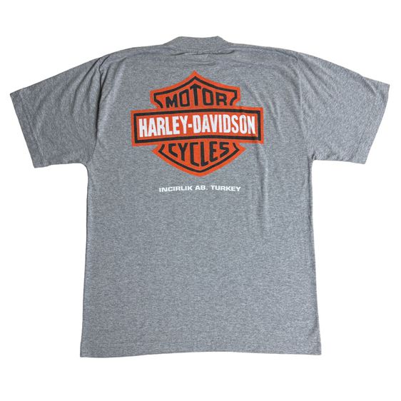 เสื้อยืด Harley Davidson​ Turkey งานดี คอแน่น ข้างเดิม Size L​ รูปที่ 1