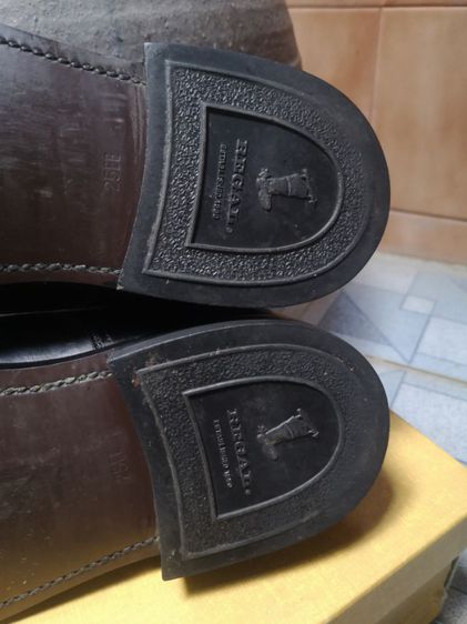 ขายรองเท้าหนังแท้สีดำแบรนด์ REGAL ( japan)​size 41 พื้นด้านใน 26​cm มือสองสภาพดีใหม่พร้อมกล่องเดิมๆ รูปที่ 11